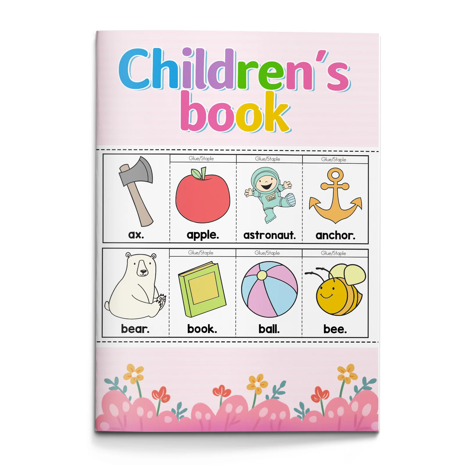 Kids Education Activities - Buku Kerja Mewarnai Kata-kata Bahasa Inggris