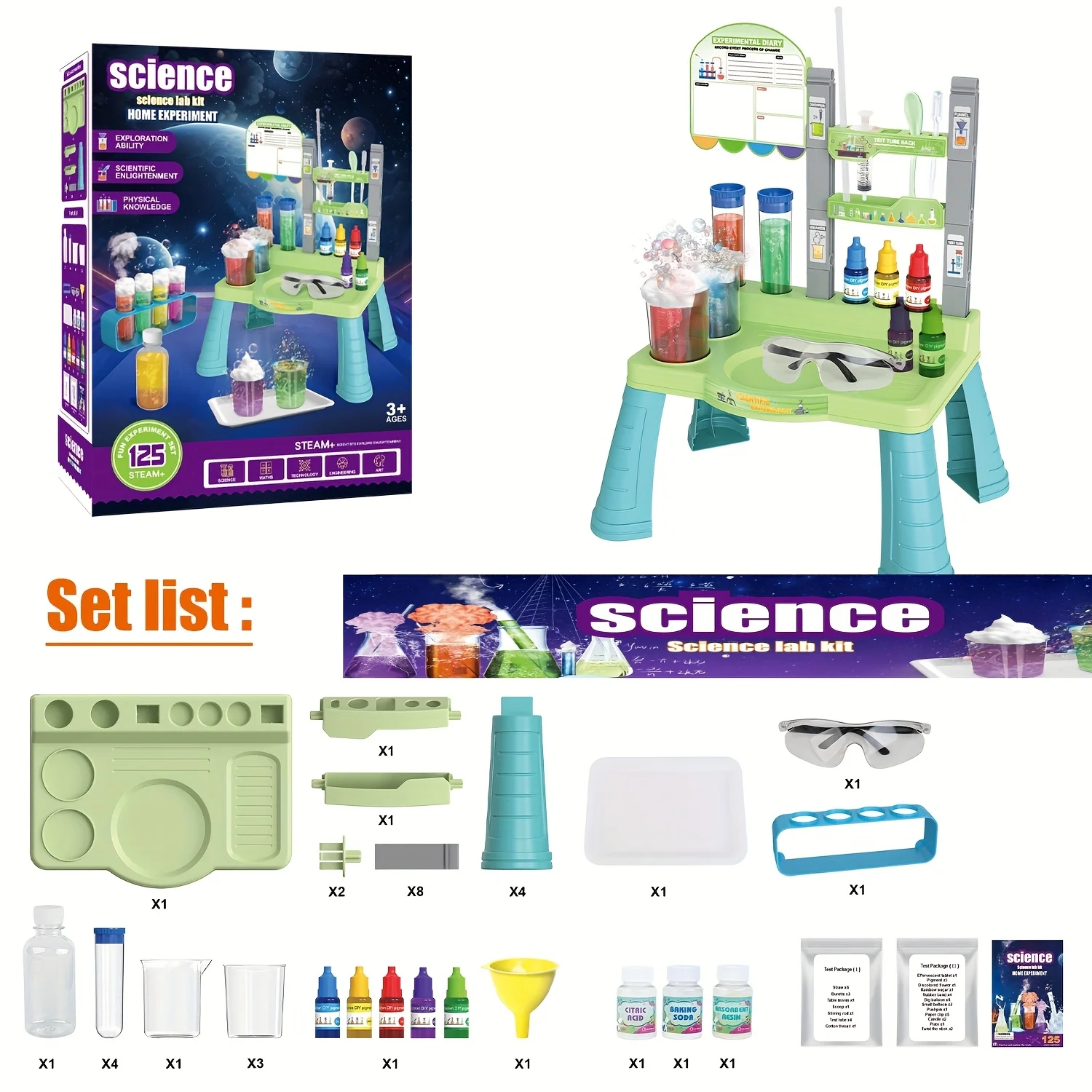 Perlengkapan Sains Pertama unt - Kids First Education ulasan dan harga